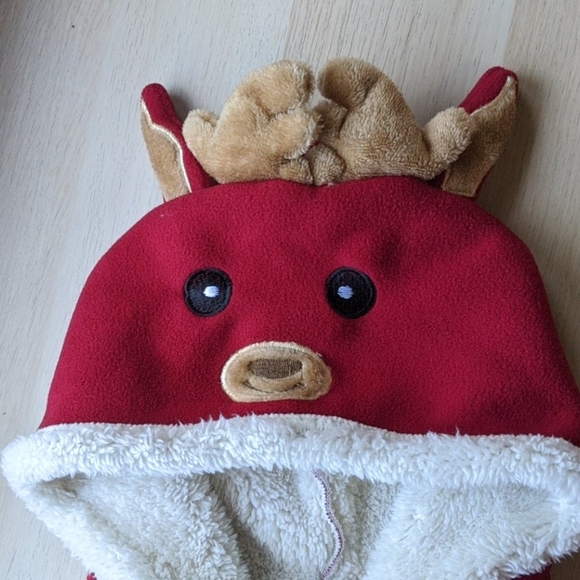 Kids Christmas poncho - Picture 2 of 4